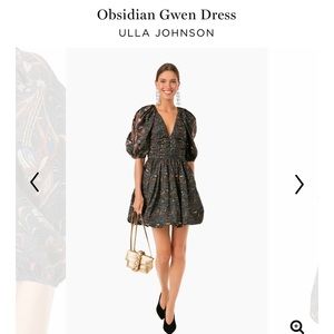 Ulla Johnson Obsidian Gwen dress. Brand new with tags
